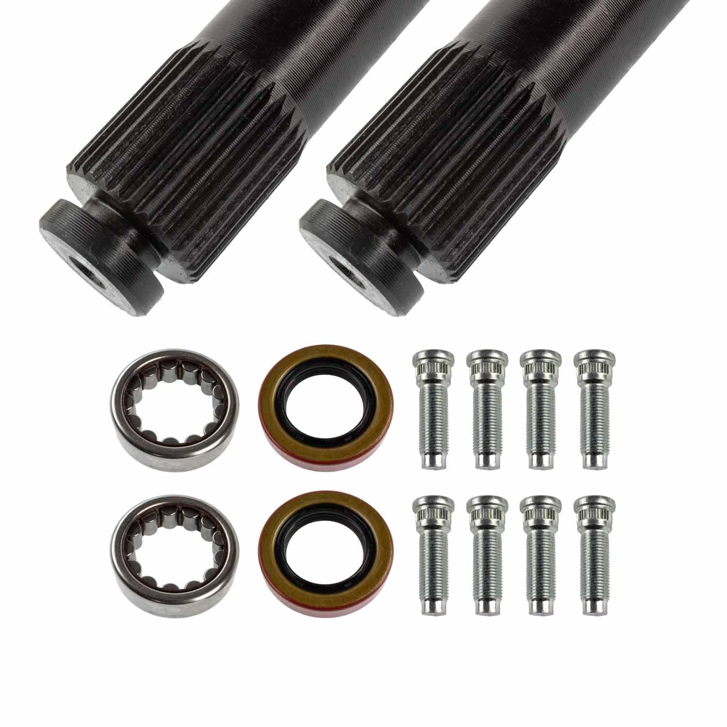 Drive Axle Shaft Assembly TEN Factory MG22183 For Ford 8.8 Rear Axle, 31 Spline, 29.19" Length, 4x4.25 Bolt Pattern – Fits Ford Mustang (1986–1993), Mercury Capri (1984-1984)