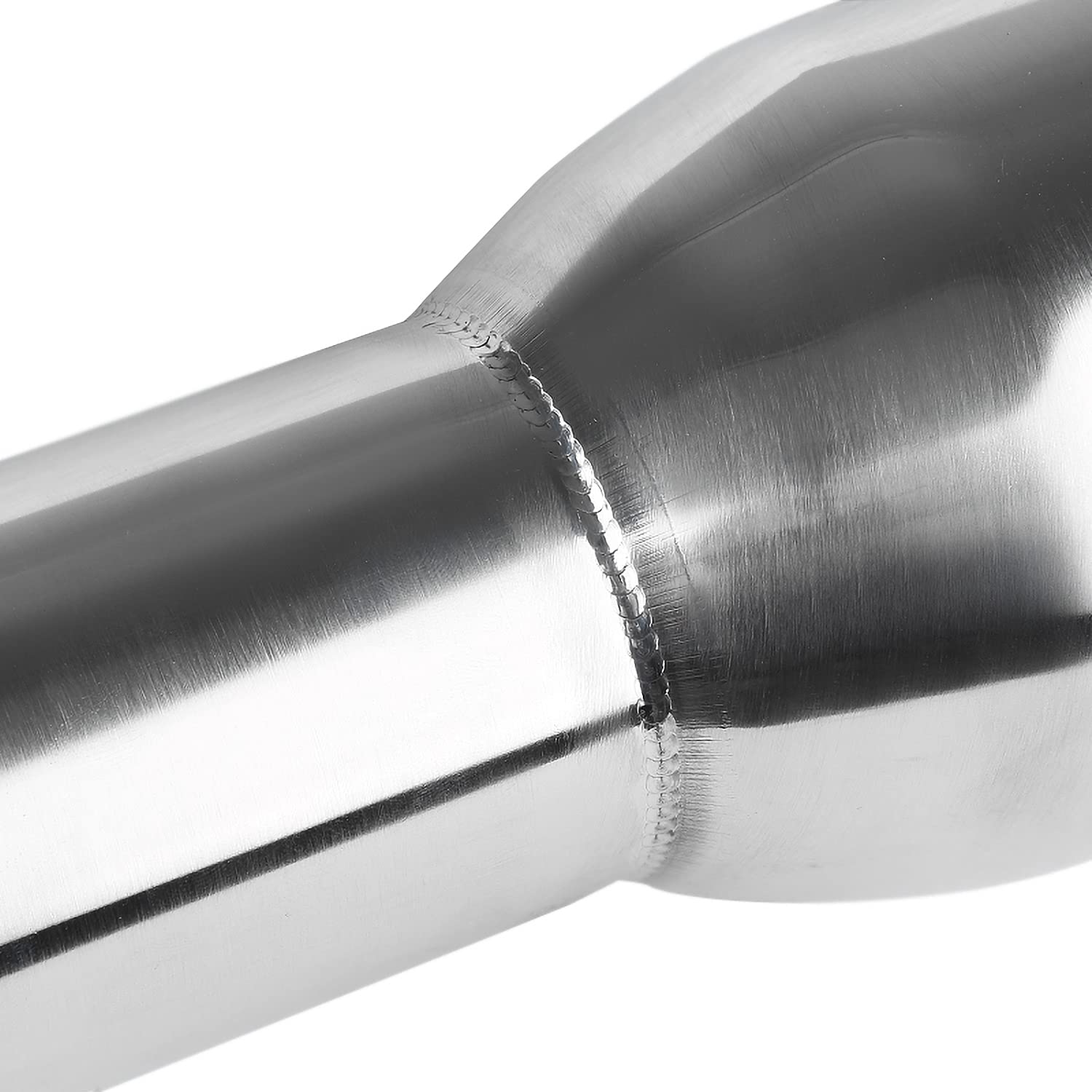 3.875" Slant Titanium Burnt Stainless Steel Exhaust Muffler Tip SPEC-D TUNING 2.5" Inlet