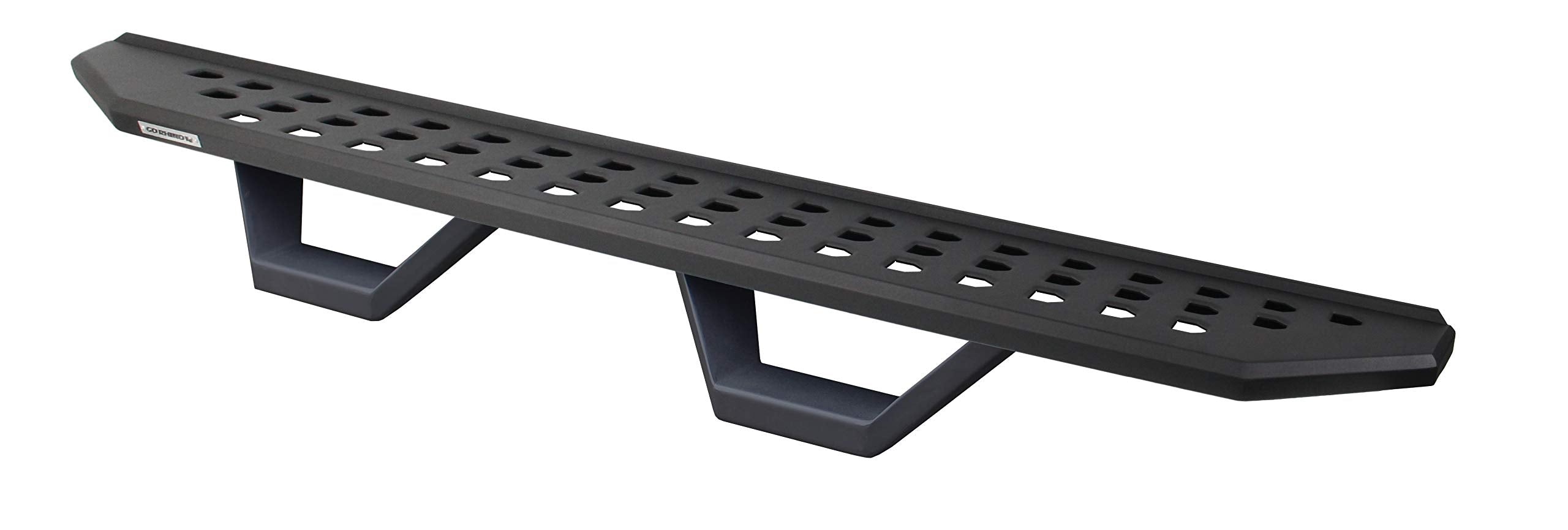 Go Rhino Running Boards RB20, Mounting Brackets, & 2 Pair of Drop Steps | Galvanized Steel, Textured Black | 6941068720PC | Fits 2010-2024 Ram 2500/3500 Crew Cab & 2009-2014 RAM 1500 Crew Cab