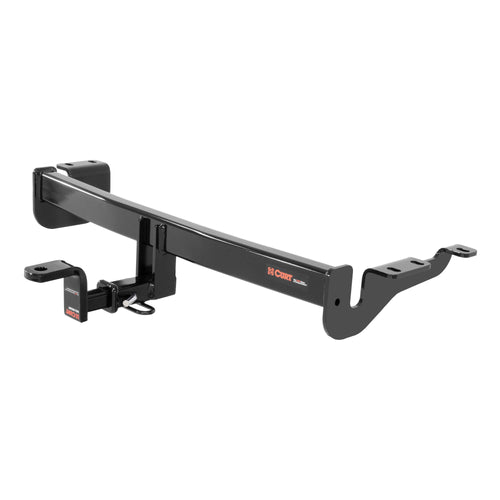 CURT Class 1 Trailer Hitch with Ball Mount, 1-1/4-In Receiver, Fits iM Select Toyota Corolla, Scion