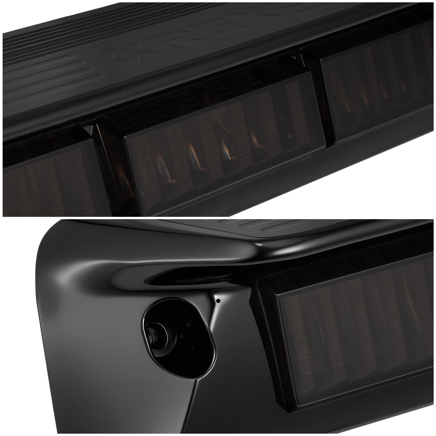 AlphaRex LED Prismatic Third Brake Light for 09-18 Ram 1500/10-18 Ram 2500/3500 NOVA-Series Alpha-Black