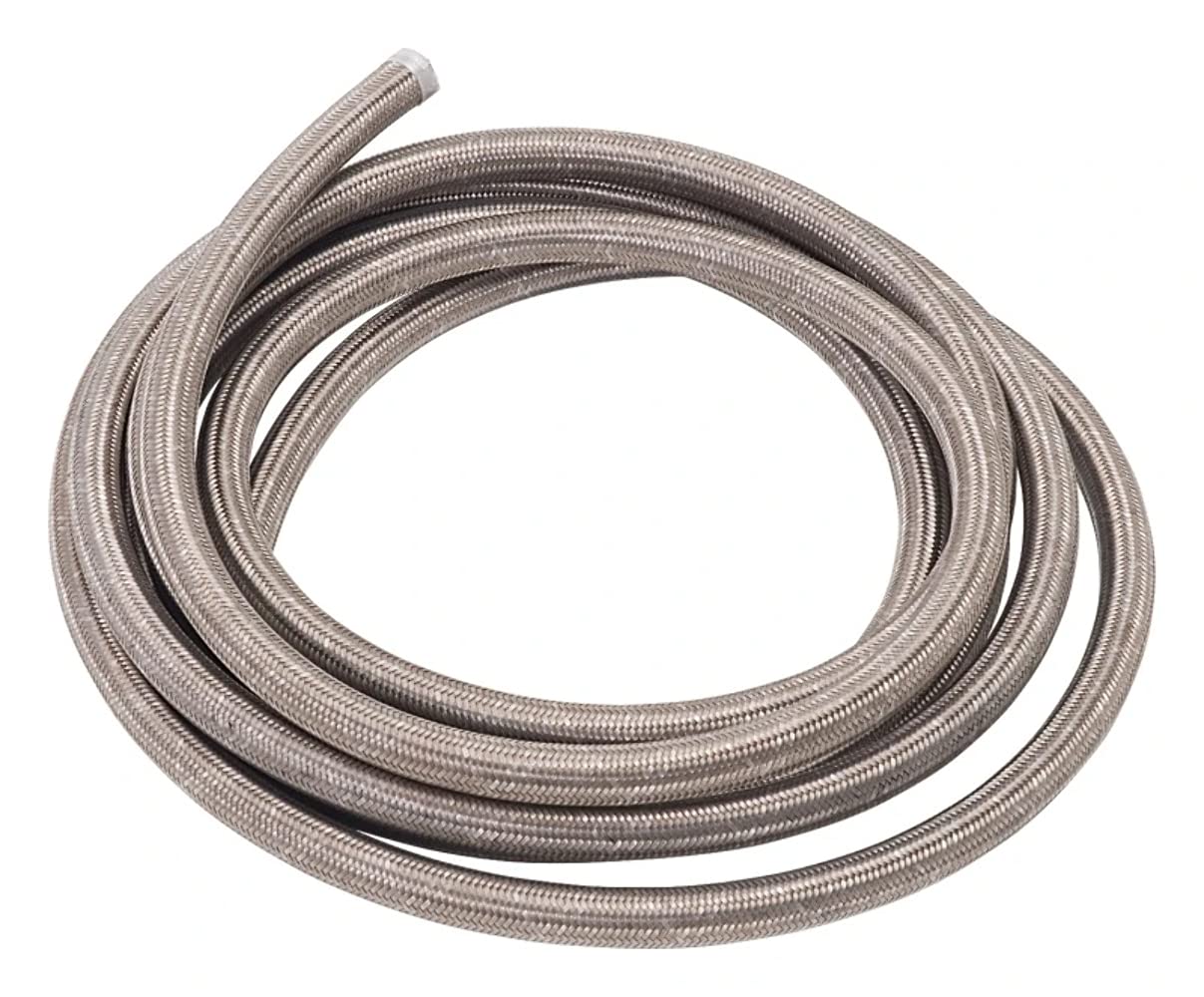 ProFlex Edelbrock -6AN Stainless Steel Braided Hose - 20 Feet
