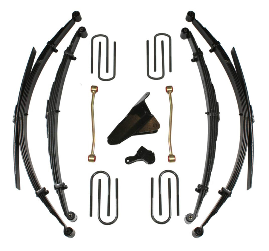 Skyjacker 4WD Suspension Lift Components - Skyjacker Lift Kits Suspension - 4WD - 6.0 in. Front - Leveled Rear Compatible with Excursion 2000-03 - Diesel - Kit