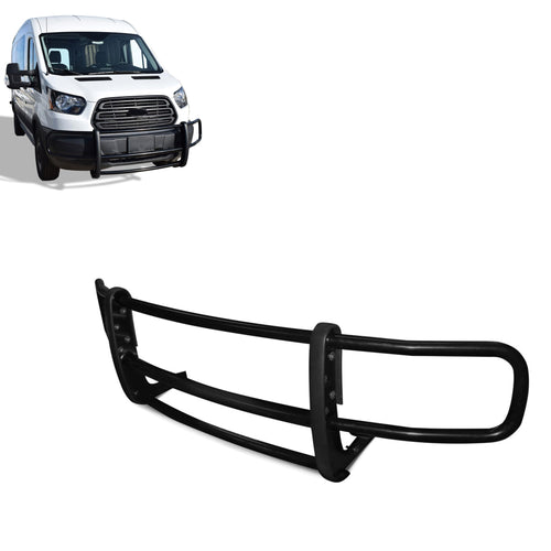 SPARTAN Black Horse Grille brush Bumper Guard Modular Black Compatible with 2015-2019 Ford Transit-150|2015-2019 Ford Transit-250|15-19 Transit-350-17FOTRMA