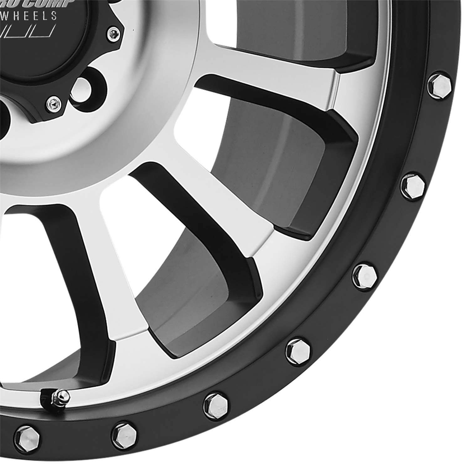 Xtreme Alloys Pro Comp Wheels 3534-2983 Black/Machined Finish