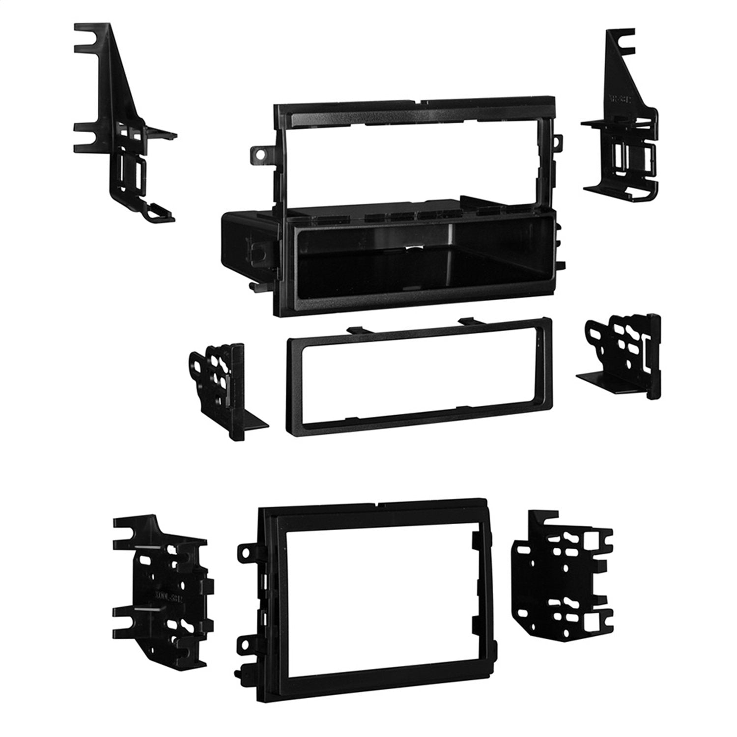 Metra Electronics Single DIN/Double DIN 99-5815 Radio Replacement Dash Kit Fits Select 2004-2019 Ford/Lincoln/Mercury Vehicles