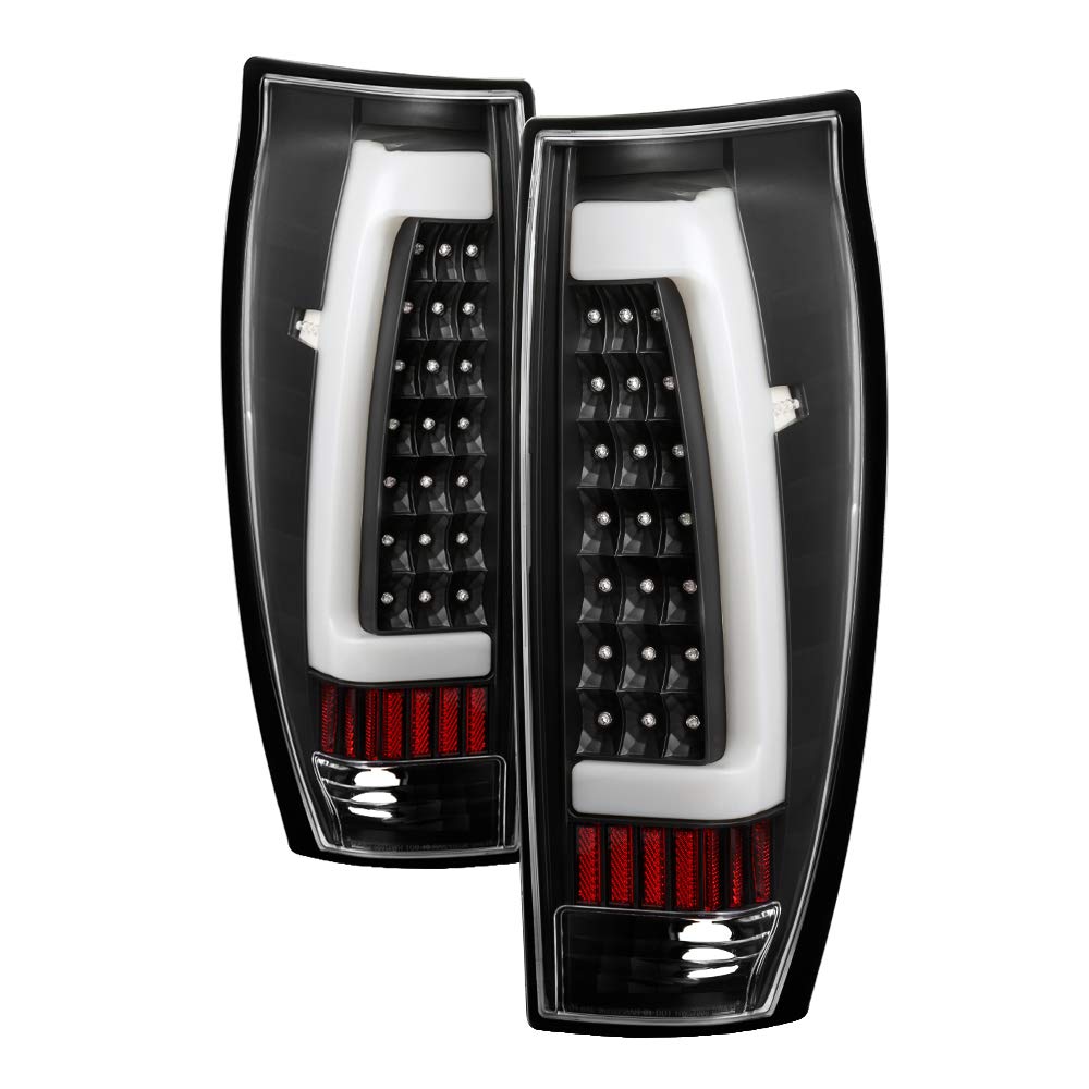 Chevy Avalanche (xTune) 02-06 LED Tail Lights - Black