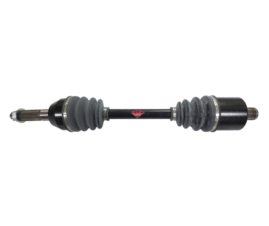 Rear Left/Right Rugged Performance Axle for (2006-10) Polaris Sportsman, Assembled with CV Joints & Chromoly Material Center Shaft, with Moly Grease To Increase Strength OEM: 1332655, 1332346