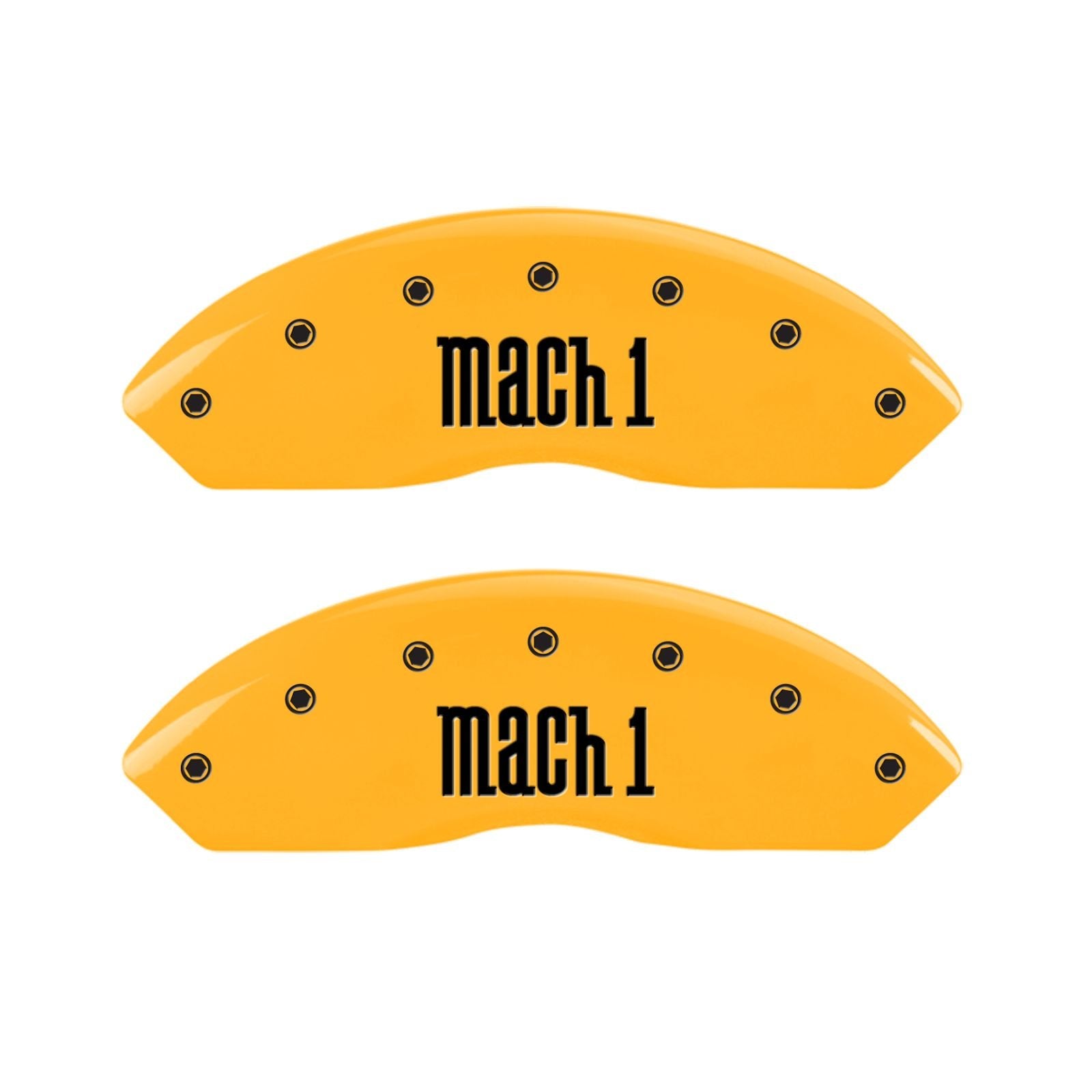 Caliper Covers MGP 10017SMCHYL, Yellow