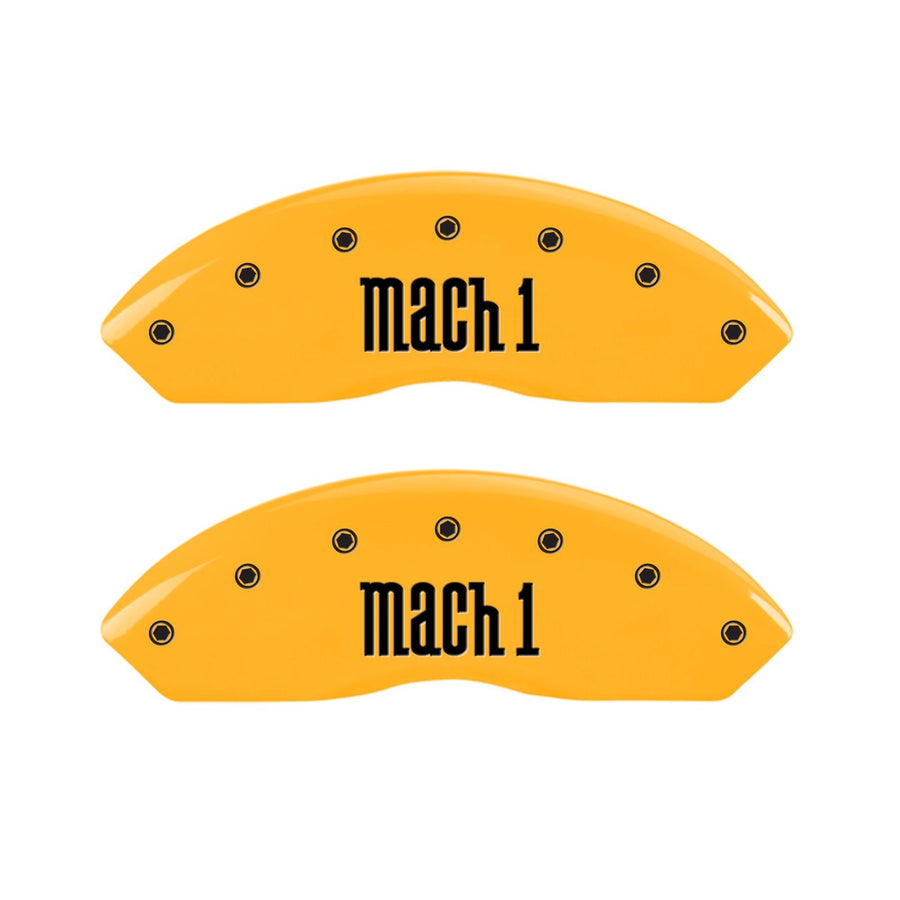 Caliper Covers MGP 10017SMCHYL, Yellow