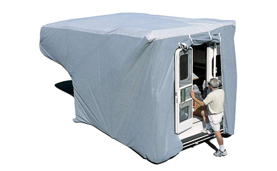 ADCO SFS Aqua Shed 12263 Truck Camper Cover - 10' to 12', Gray, Large - 214" - 240"