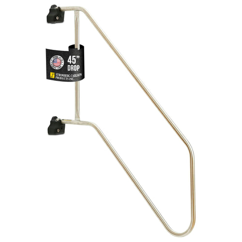 Stromberg Carlson AC-544L Locking Rail Commercial - Mobile Equipment Support - RV Camping Accessories and Travel Trailer Accessories for Step Ladder- 200 lbs Capacity - 36.5" Extension, 45" Height
