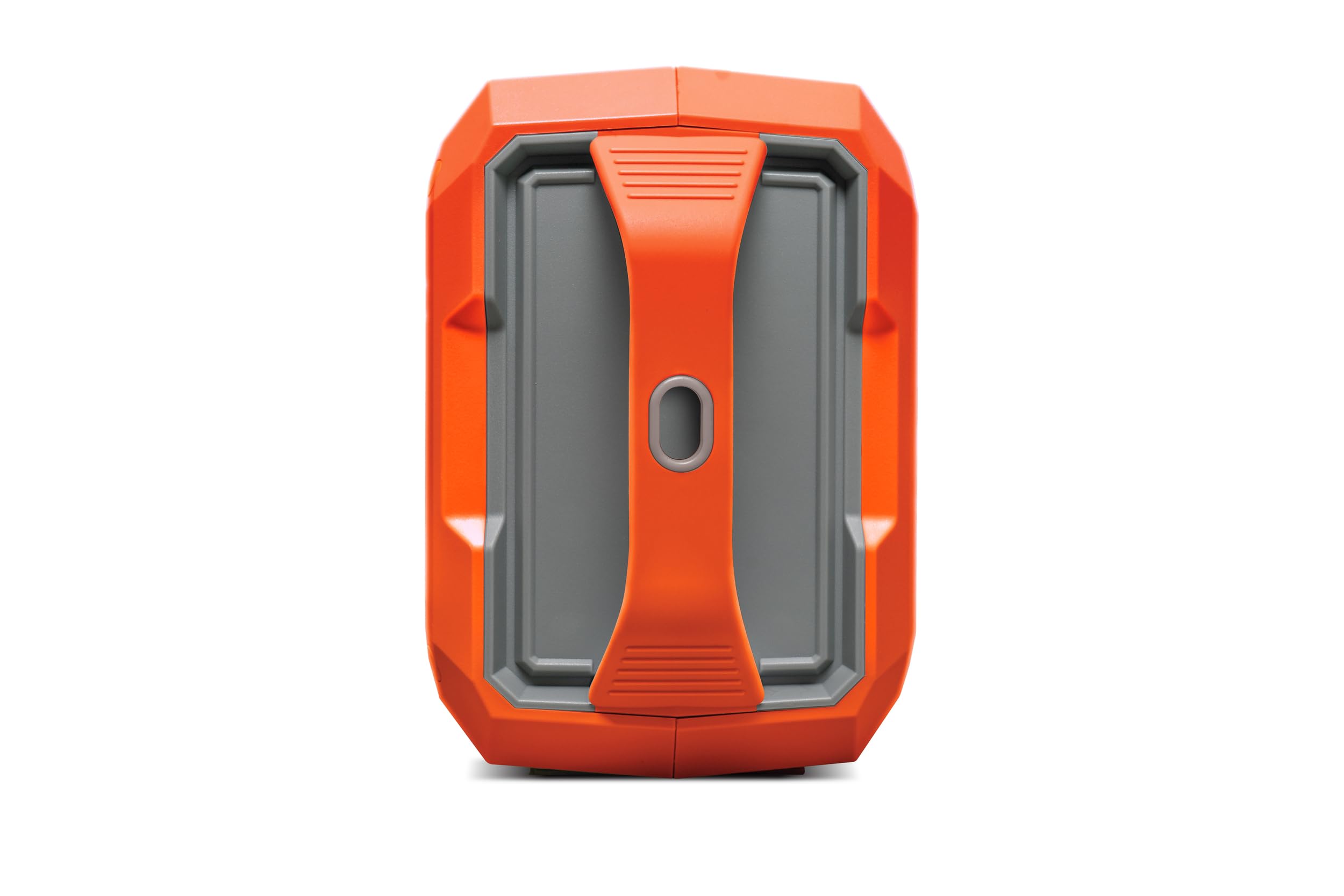 Outdoor ECOXGEAR Defender: Portable Bluetooth Speaker, 121dB Massive Sound, Waterproof and Drop Proof, with LED Party Lights, Pair up to 100, 25+ Hours Playtime (Blaze Orange)
