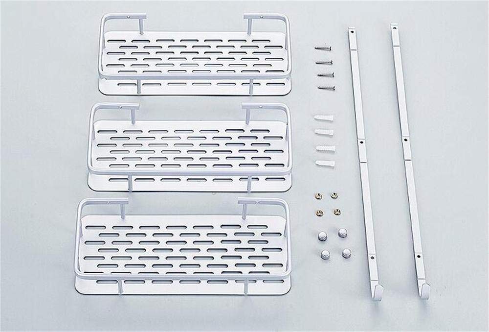 Bathroom BTBT space aluminum 3 layers racks, cosmetic storage rack/Corner Shelf, wallmounted Bathroom Shelf