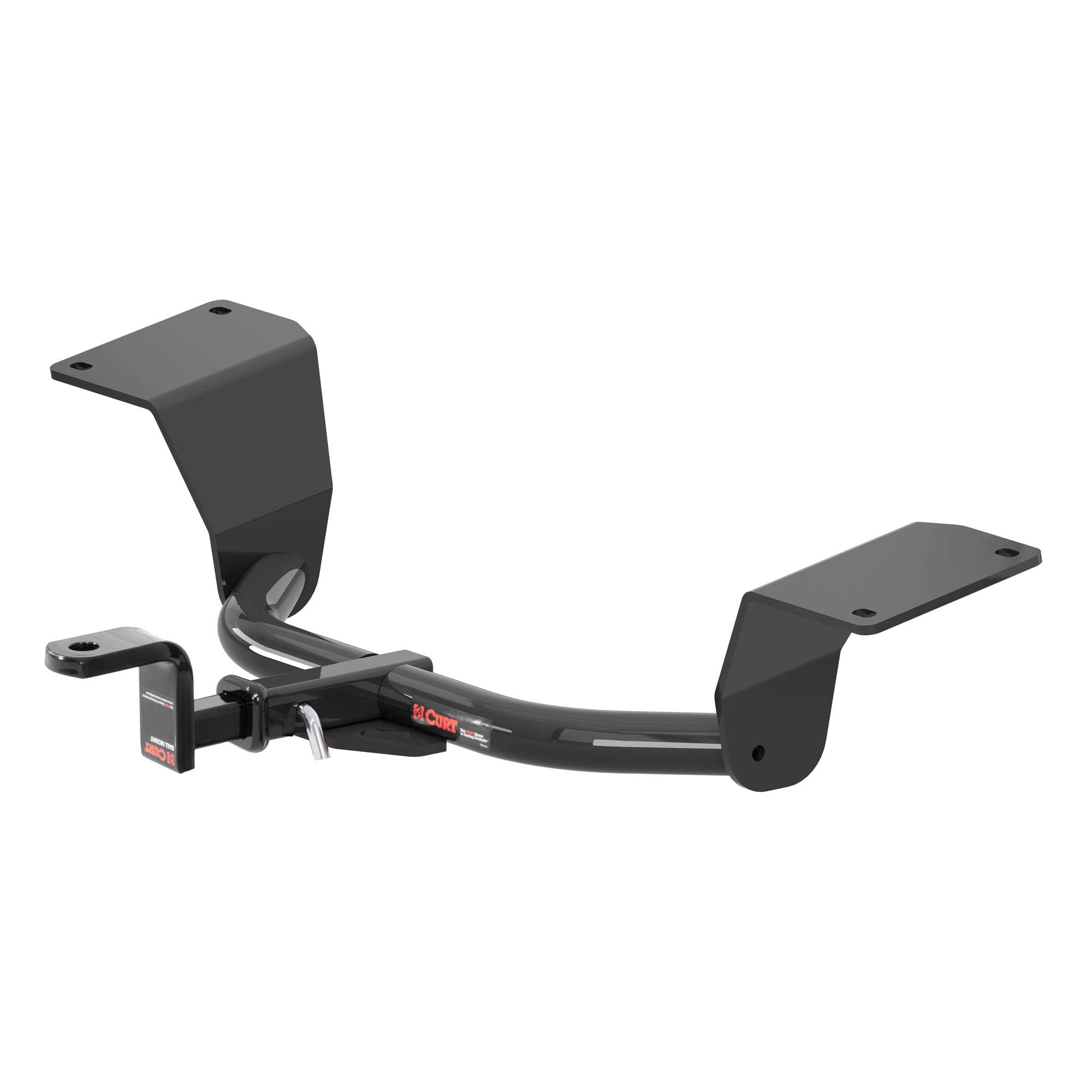 CURT Class 1 Trailer Hitch with Ball Mount, 1-1/4-In Receiver, Fits Honda Civic Select