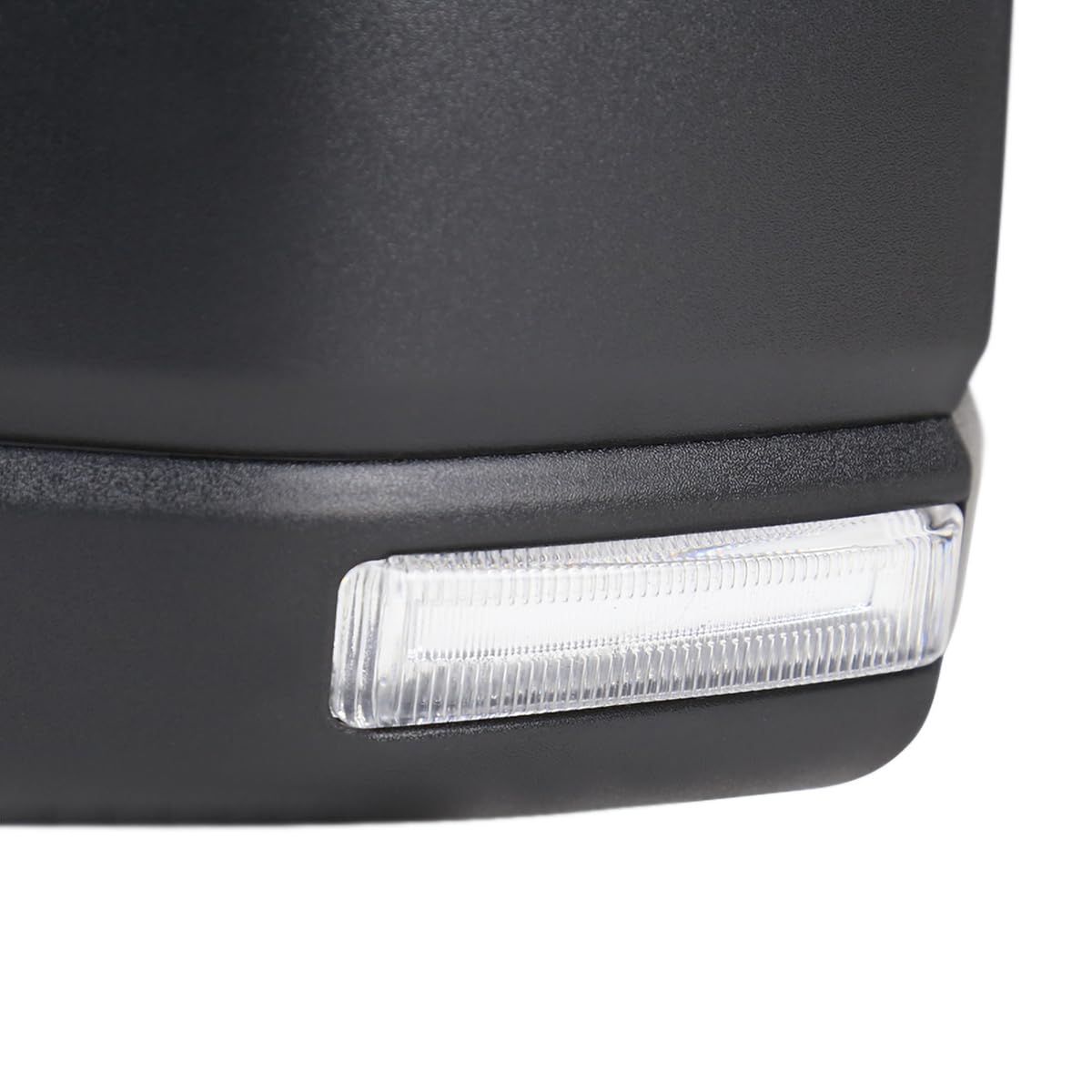 Power Spec-D Tuning Heated+LED Turn Signal Black Left Driver Side Mirror Compatible with 2015-2020 Ford F150