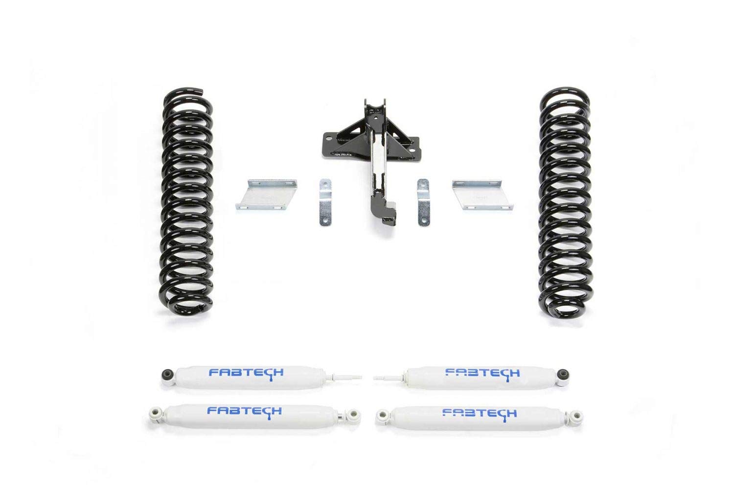 Budget Lift System w/Shock Fabtech K2339 2.5 in. Lift w/Performance Shocks
