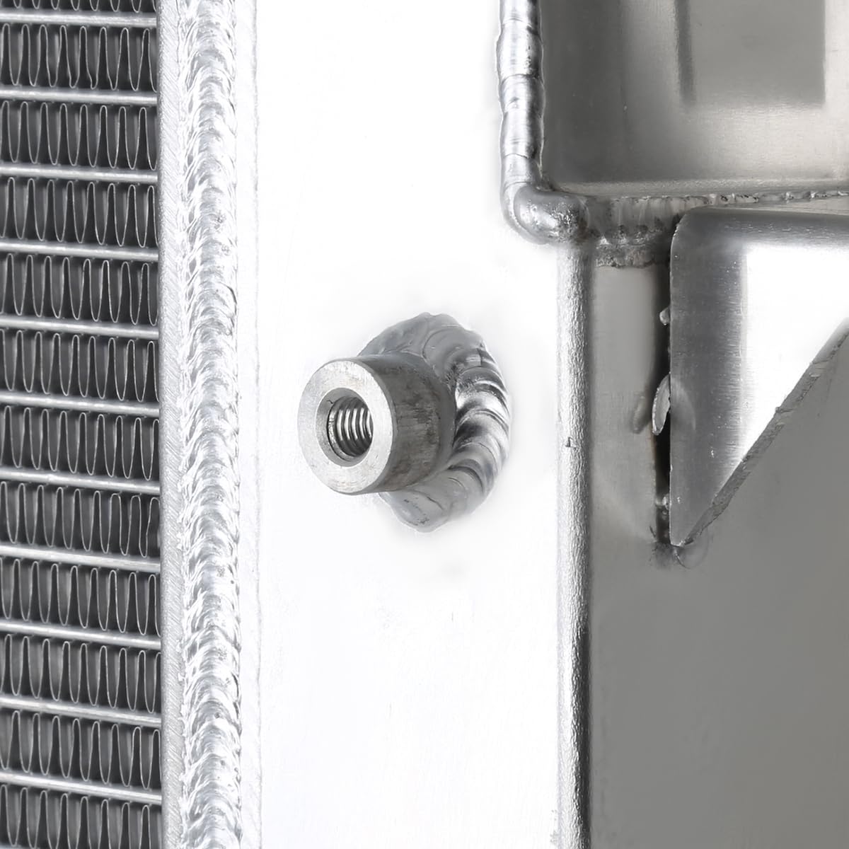 2-Row Aluminum Performance Cooling Radiator SPEC-D TUNING Compatible with 2003-2010 Dodge Ram 3500 5.9L 6.7L Cummins