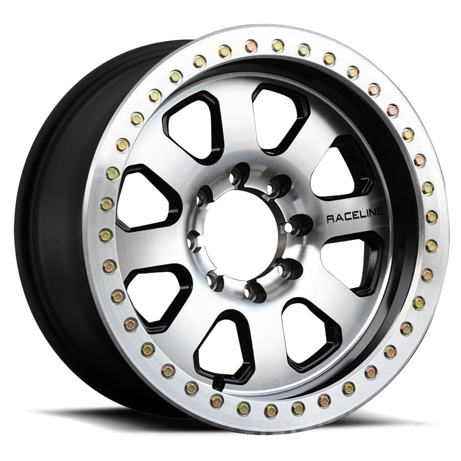 RT260 Raceline Avenger Gray Wheel with Machined (20 x 1. inches /1 x 1 mm, 1 inches Offset)