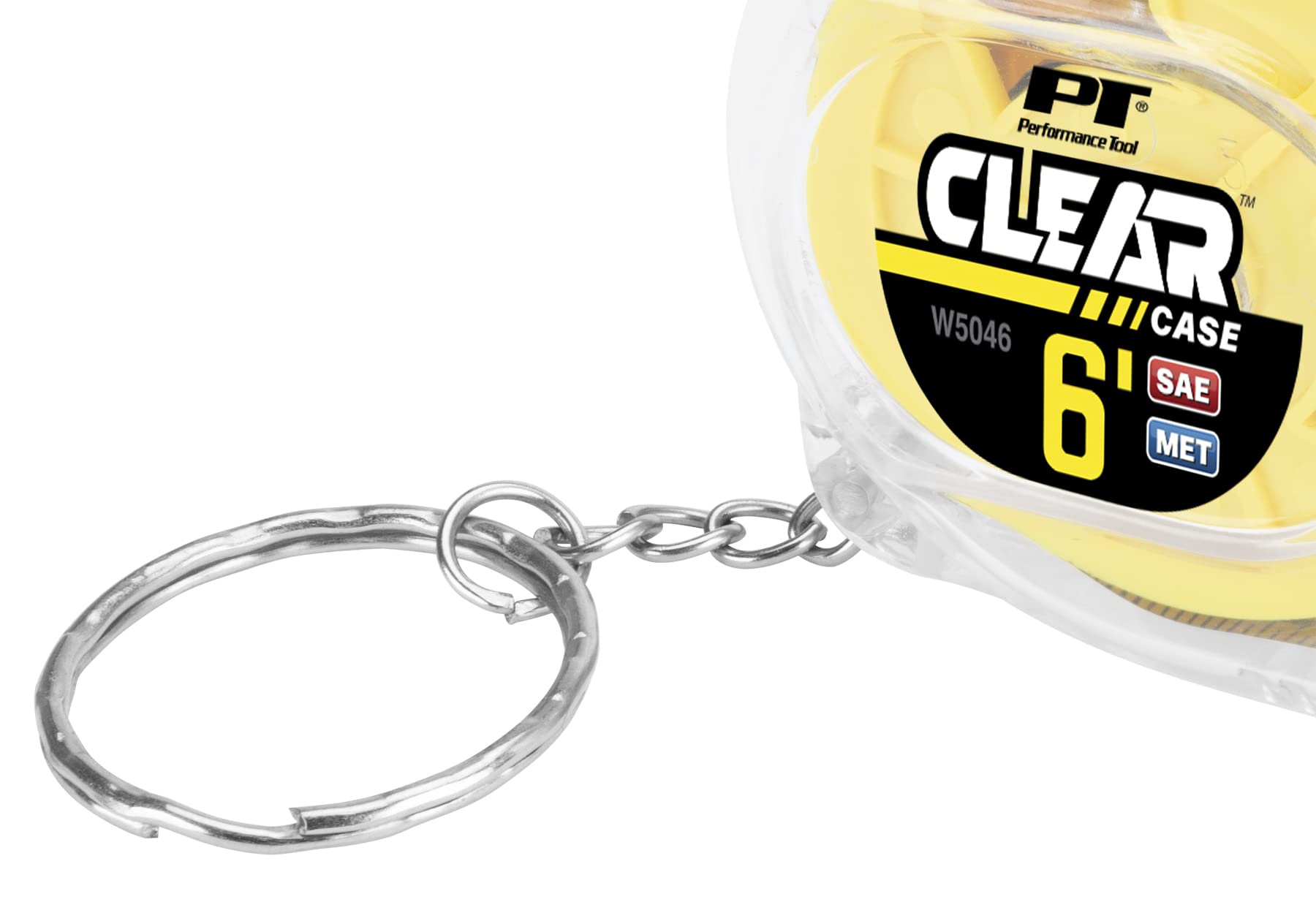 W5046 Performance Tool 6' X 1/2-Inch Clear Tape Measure