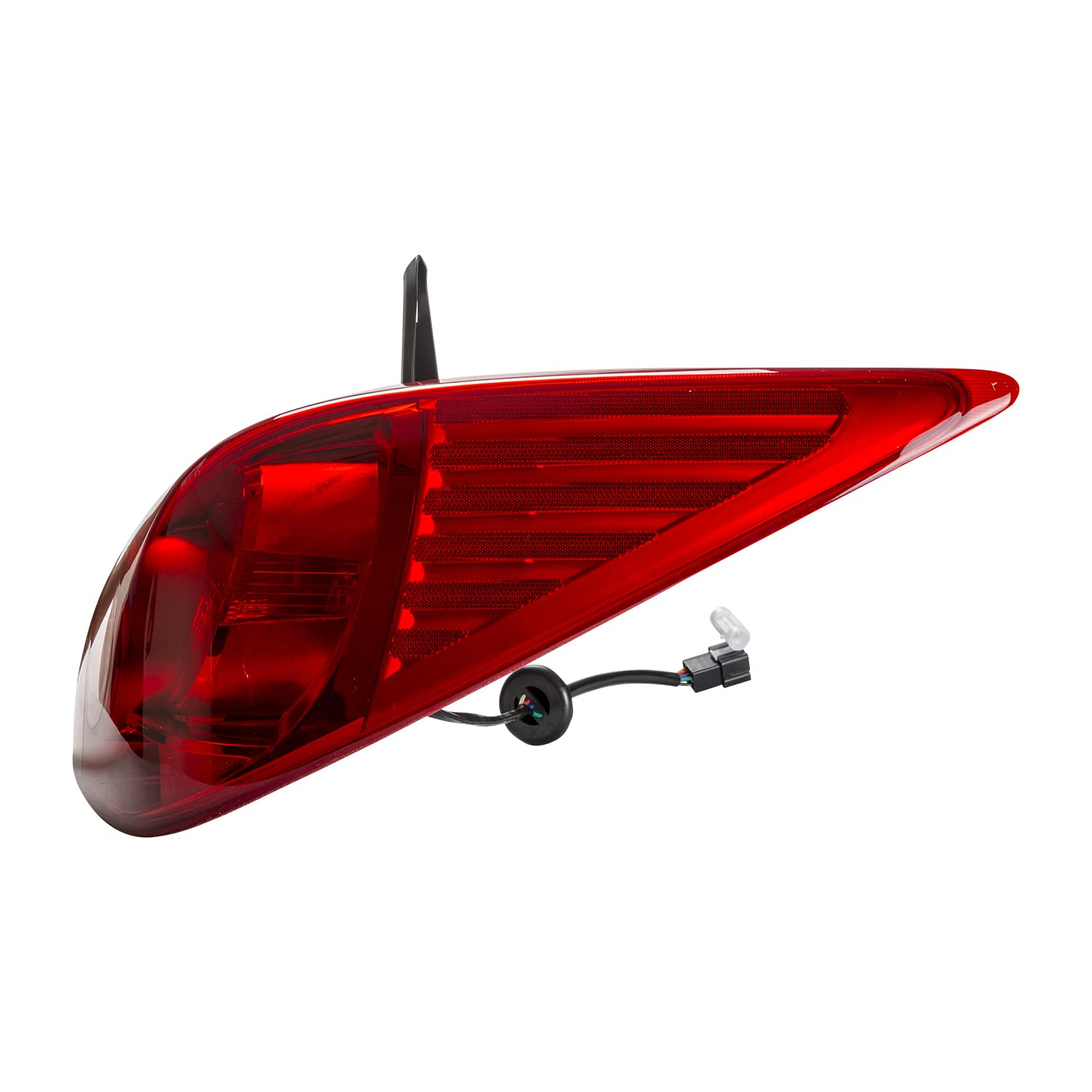 Right TYC Tail Light Assembly Compatible with 2007-2012 Nissan Versa