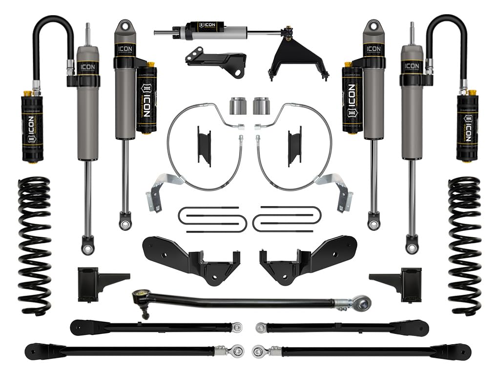 2023-2025 Ford F-250/F-350 Super Duty ICON 4WD, Diesel, 4.5" Lift, Stage 7 Suspension System
