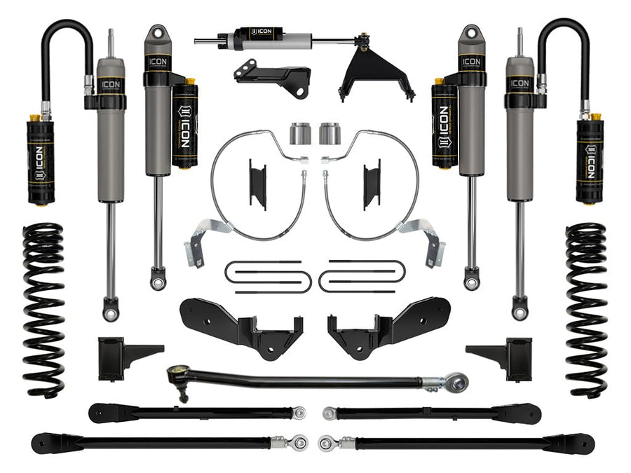 2023-2025 Ford F-250/F-350 Super Duty ICON 4WD, Diesel, 4.5" Lift, Stage 7 Suspension System