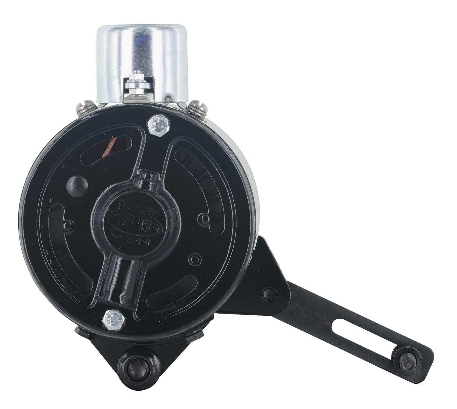 PowerGEN Alternator Powermaster (Ford Black Model A 90A 12V w/Pulley for 5/8" Belt), 1 Pack