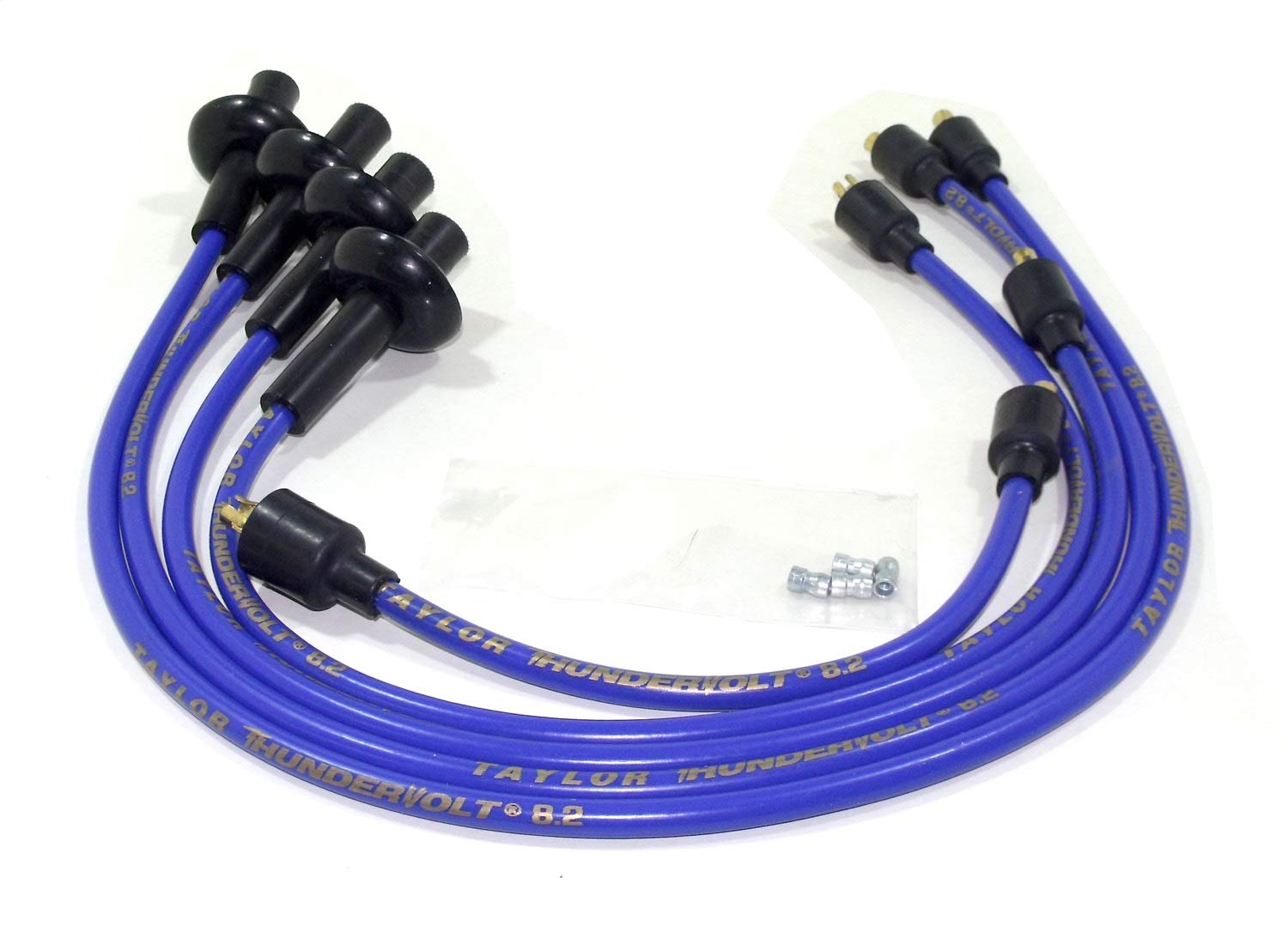 Thundervolt 8.2 Taylor Cable custom 4 cyl blue