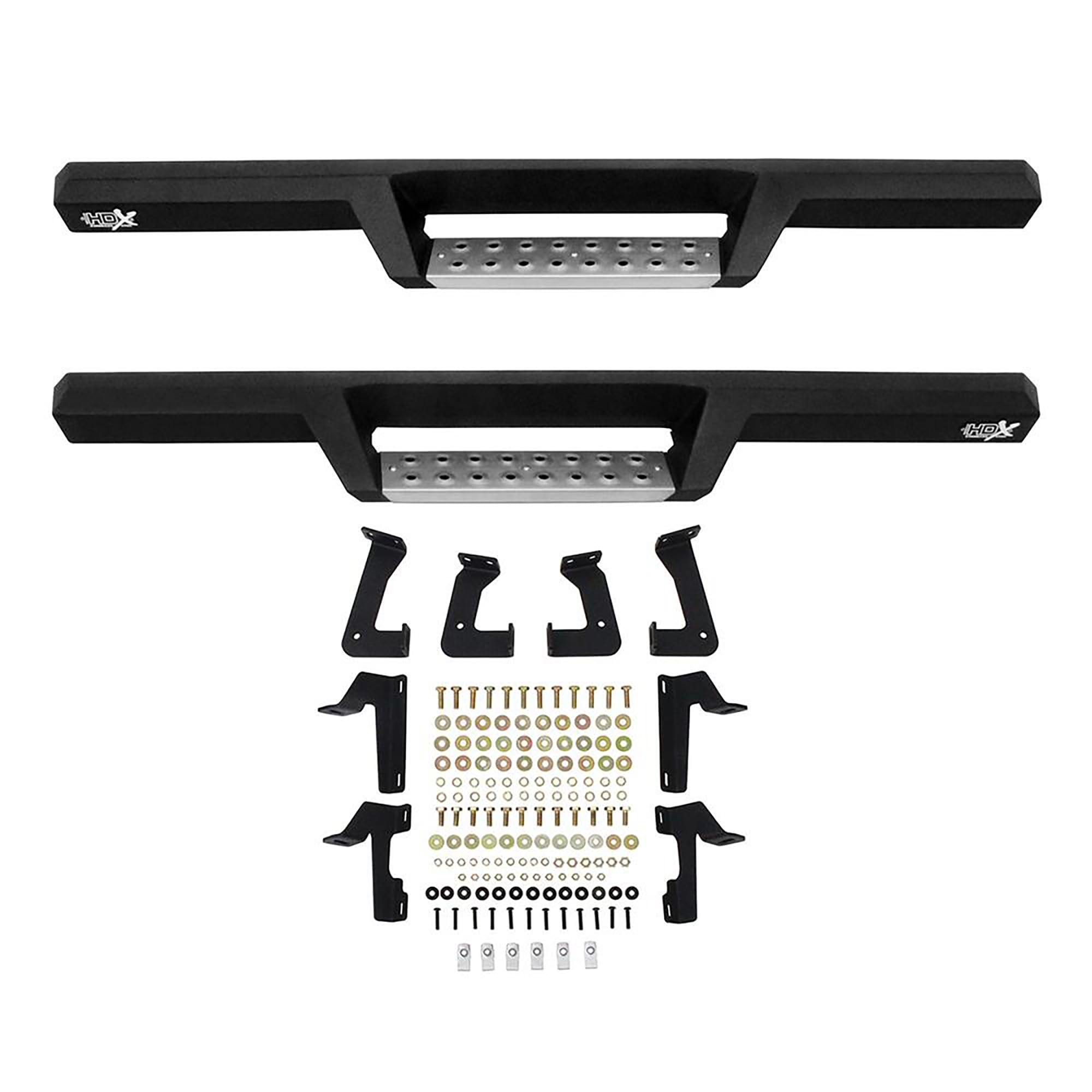 Westin HDX 56-140552 Drop Nerf Bars fits 2018-2025 Wrangler JL 2 Door Textured Black Pair