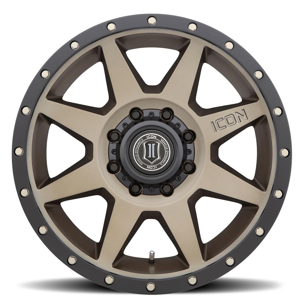 Rebound ICON Alloys, Bronze, 20 x 9/8 x 6.5, 12mm Offset, 5.5" BS, 1820908055BR