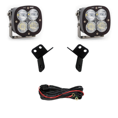 XL80 Baja Designs LED A-Pillar Light Kit for Honda Talon 2019-21 UTV (Driving/Combo; Clear)