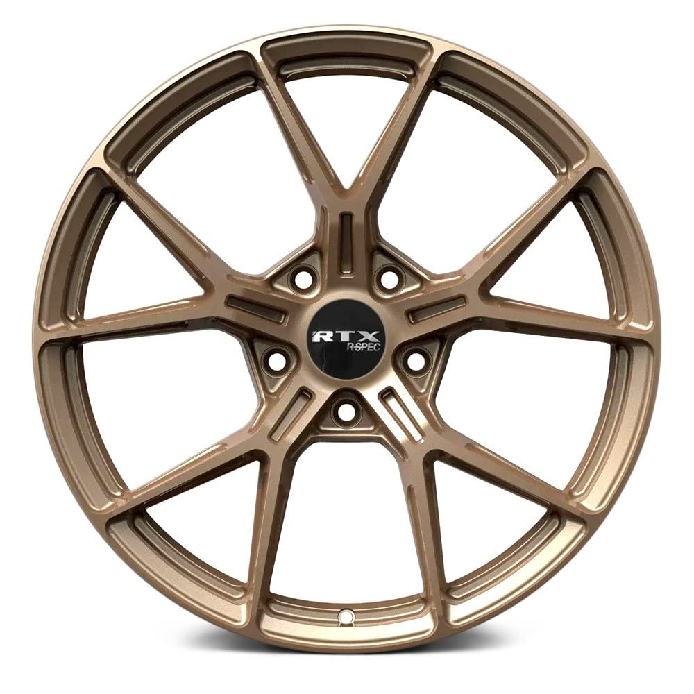 RTX Custom RS01 Wheel - 20x9, 35 Offset, 5x114.3 Bolt Pattern, 67.1mm Hub - Satin Bronze Rim
