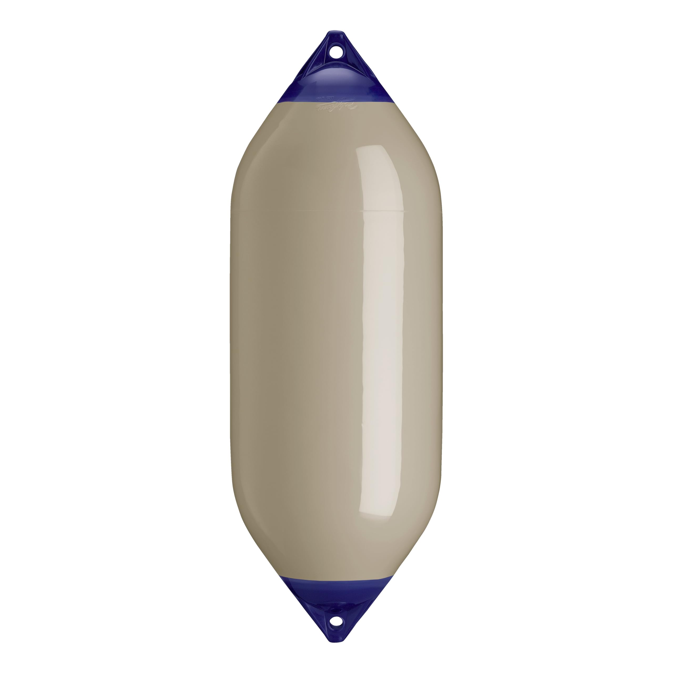 F-10 Standard Polyform Boat Fender Blue Ropehold - Sand