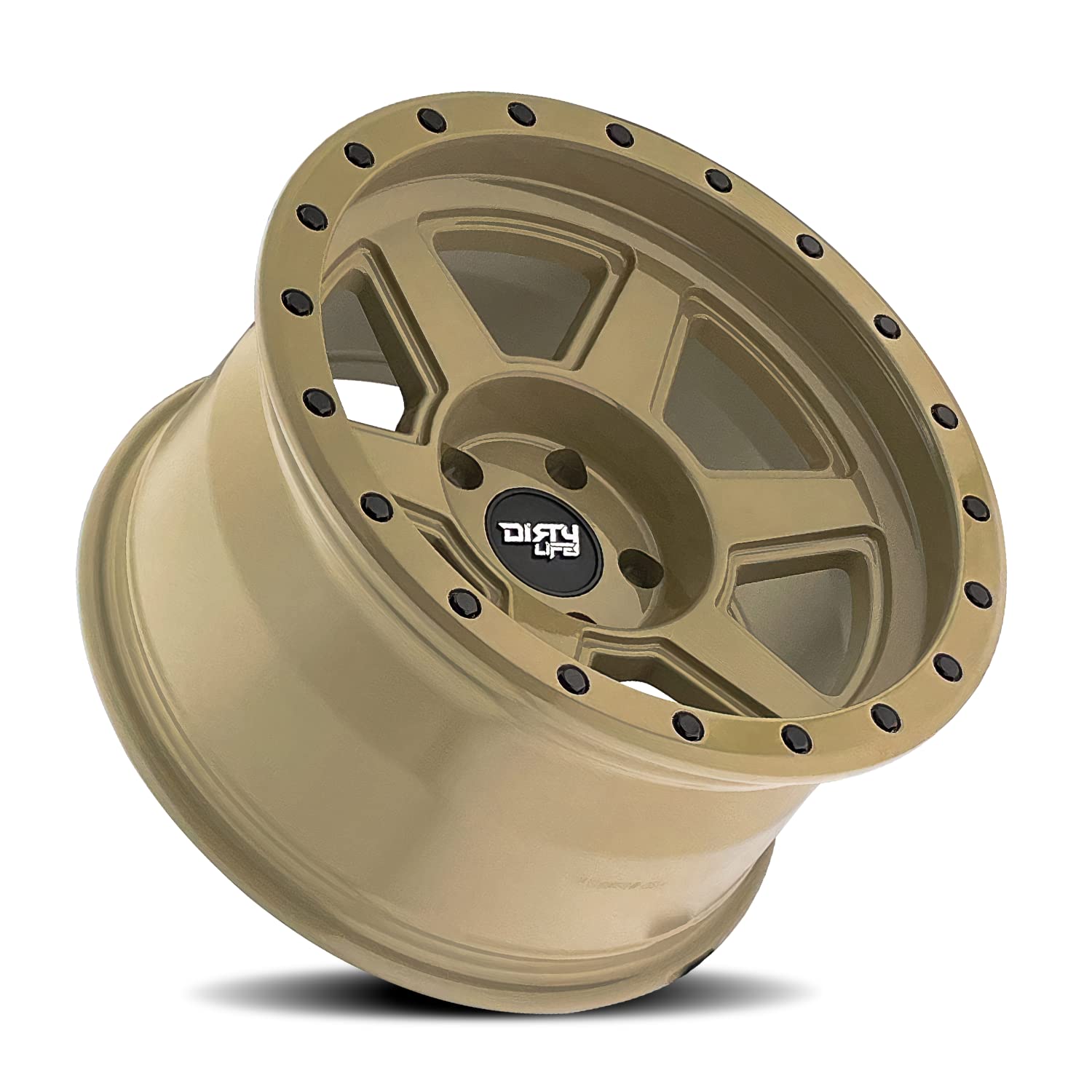 Desert Sand Dirty Life Compound Wheel (20 x 9. inches /5 x 127 mm, 12 mm Offset)