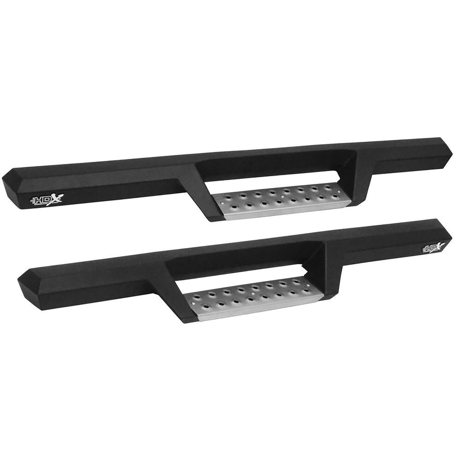 Westin 56-133152 Stainless HDX Drop Nerf Bars fits 2007-2018 Wrangler JK 2-Door Textured Black Pair