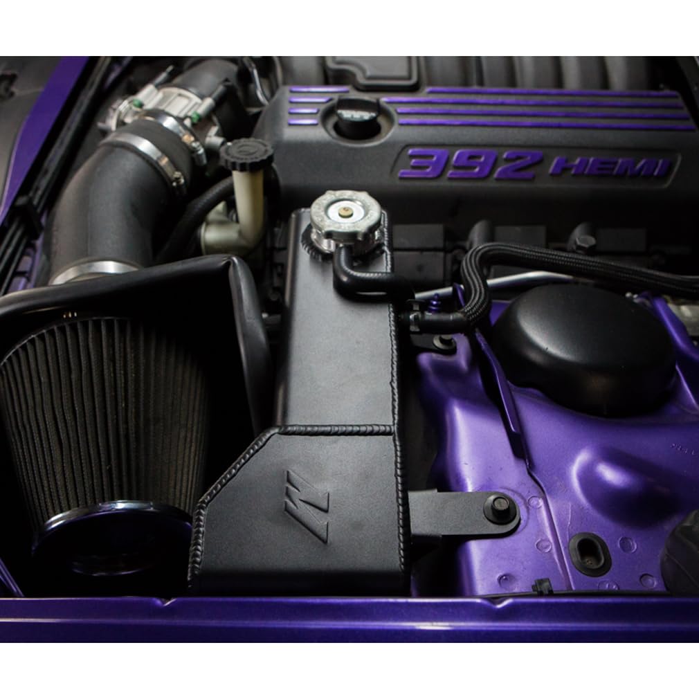 Mishimoto Expansion Tank, Black fits Dodge Charger/Challenger 6.4L/6.2L Hellcat 2015+