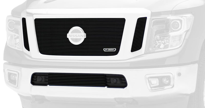 Billet Black T-Rex 20785B Grille T-Rex Nissan Titan