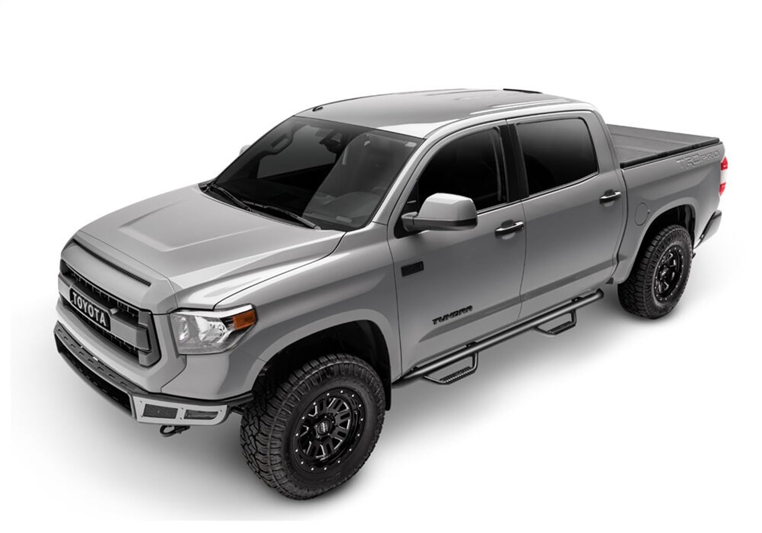 N-Fab Steps Nerf | Textured Black, Wheel-to-Wheel w/ Bed Access | G1595CC-6-TX | Fits 2015-2022 GMC/Chevrolet Canyon / Colorado Crew Cab 6' Long Bed, SRW Gas / Diesel