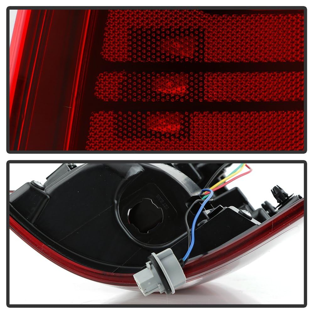 Dodge Ram 1500~3500 Sport Spyder (POE) 13-18 LED Dark Red Lens Tail Light - Reverse-T20(Included) - OE Left