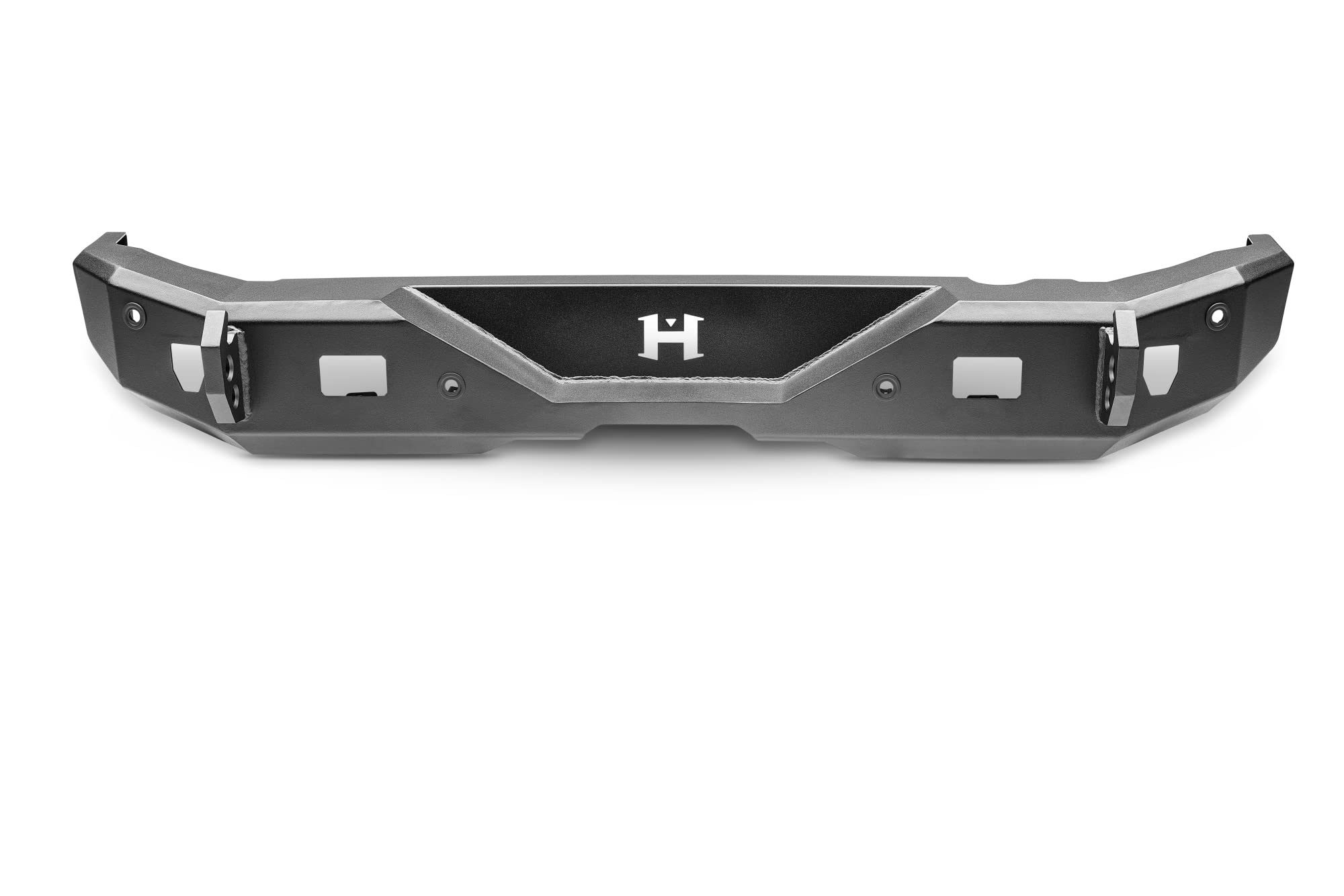 Steel Bender Rear Bumper HAVOC OFFROAD for Ford Bronco | Light Mounts, Integrated Lift Points, Black | HFB-03-002 | 2021-2025 Ford Bronco