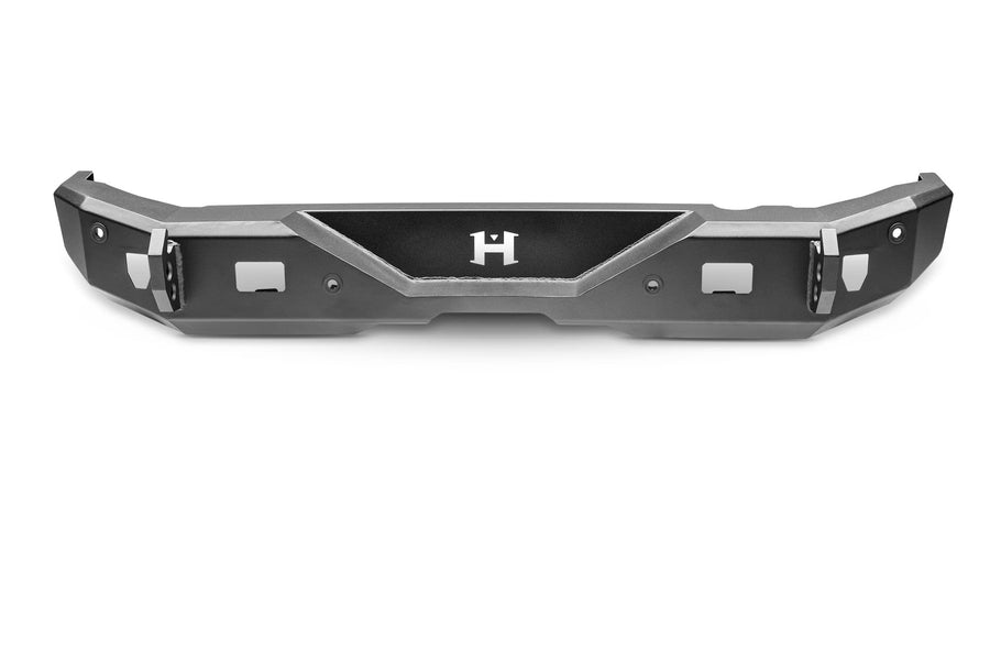 Steel Bender Rear Bumper HAVOC OFFROAD for Ford Bronco | Light Mounts, Integrated Lift Points, Black | HFB-03-002 | 2021-2025 Ford Bronco