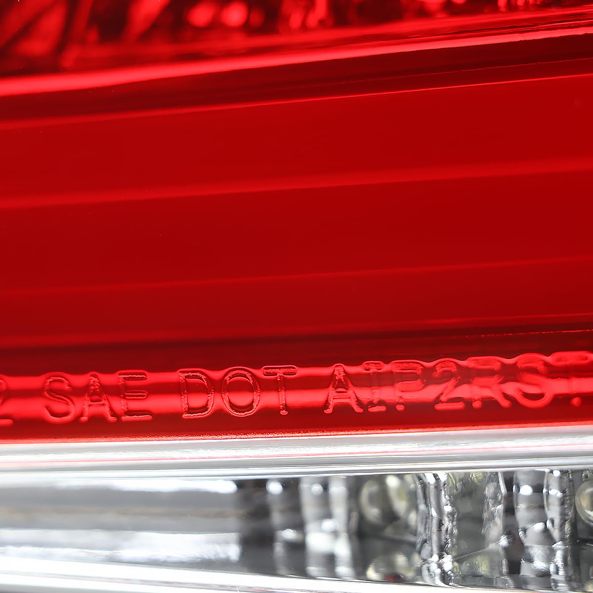 LED Tail Lights SPEC-D TUNING w/Sequential LED Tube Compatible with 2015-2021 Subaru WRX/WRX STI Left + Right Pair Assembly