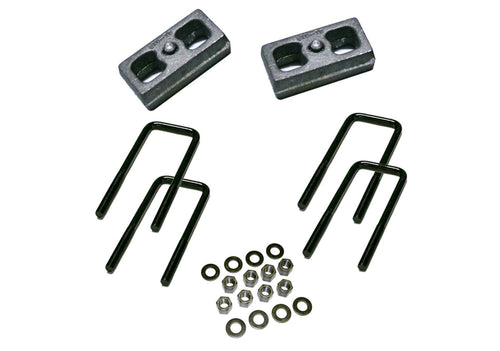 SUPERLIFT SUSPENSION RealTruck 1.5" Block Kit for Dodge 1/2 Ton Pickup | Rear Lift Blocks, U-Bolts, & Hardware | 4016 | Fits 1969-2001 Dodge 1/2 Ton Pickups 4WD
