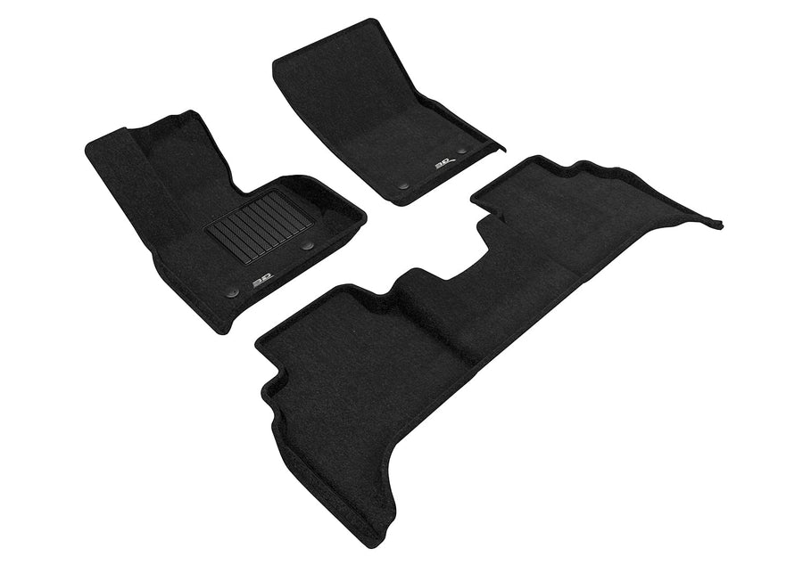 3D MAXpider Elegant Custom Fit Floor Mat (Black) for 2019-2021 Mercedes-Benz G-Class - 1ST Row 2ND Row
