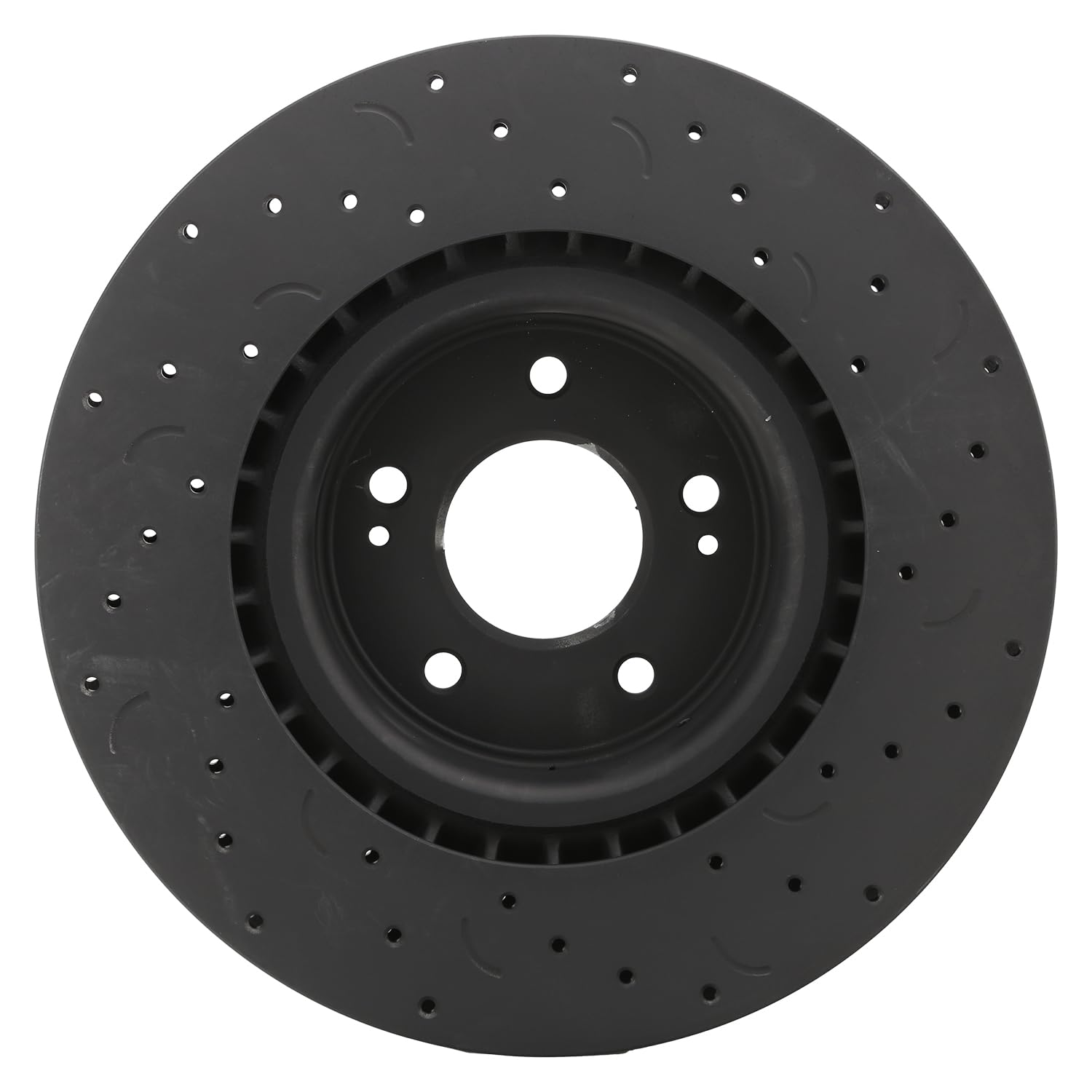 Talon Cross-Drilled and Slotted Vented Rotor, Hawk Performance Brakes 13.39 in. Diameter, 2.23 in. Height