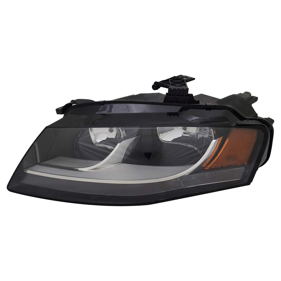 Left TYC Headlight Assembly Compatible with 2009-2012 Audi A4