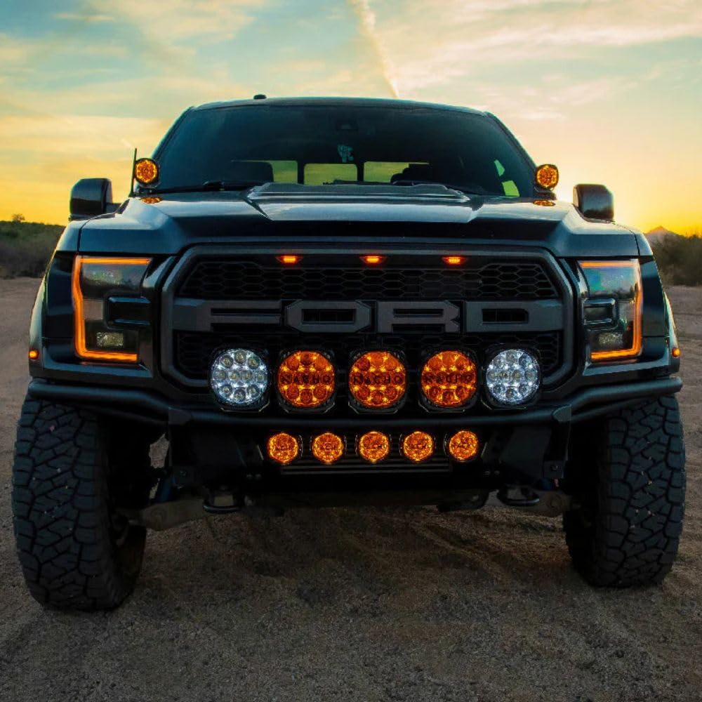 Grande PM616 NACHO Supreme Racer 140 W Effective lumens 10,696 Multi-function Spot flood Area. Ideal for 4x4 off road adventures – Single