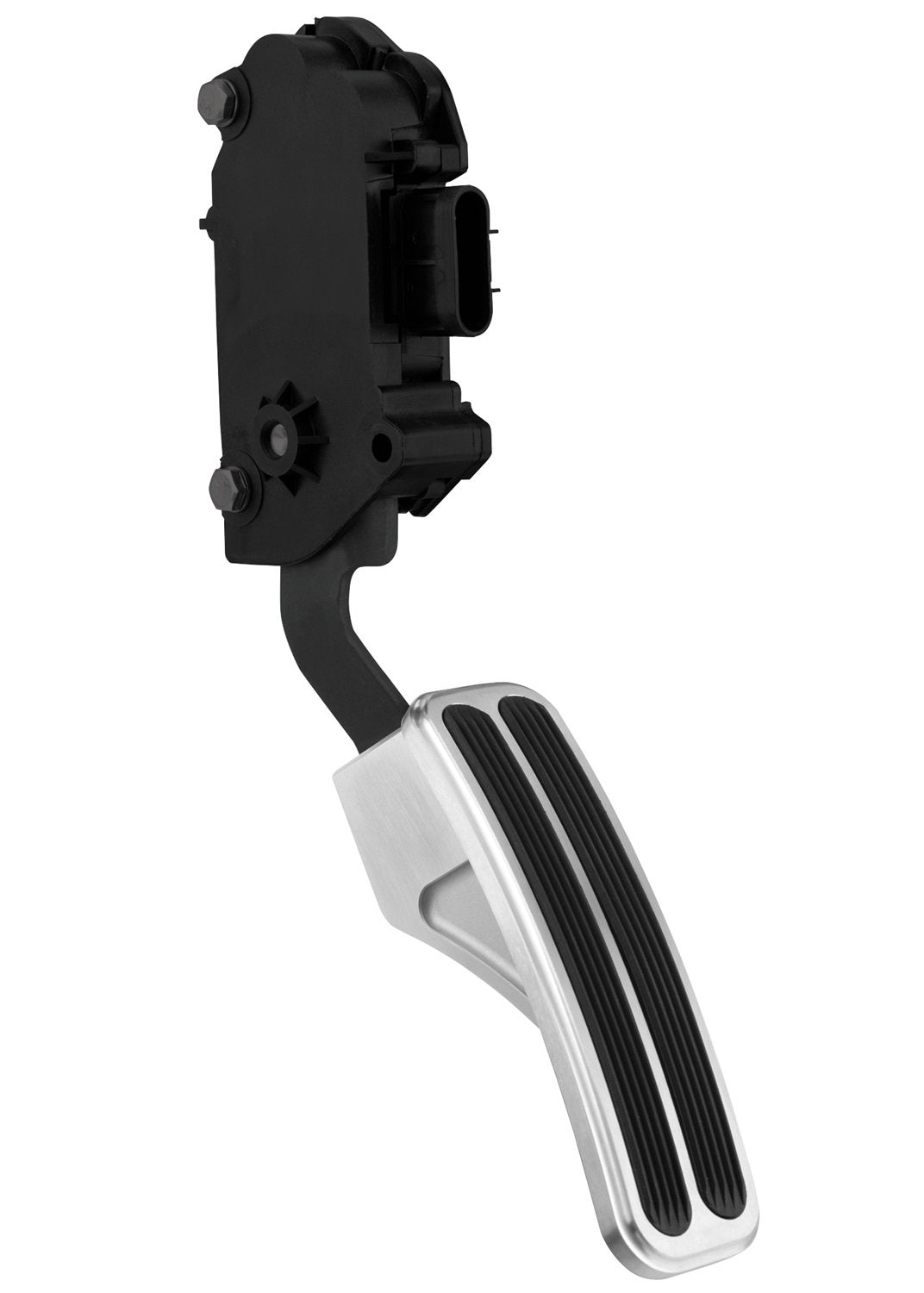 Drive-By-Wire Lokar DBW-6200 Satin Finish Electronic Throttle Control Pedal Assembly with Rubber for Cadillac CTS-V