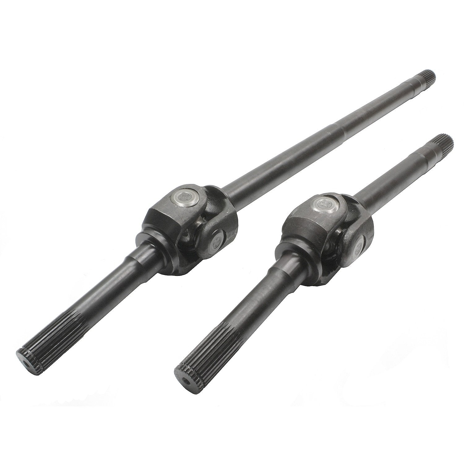 TEN Factory MG22130, Spline Drive Bolt Pattern Axle Shaft Assembly for Dana 30, Front Kit, 30 Spline Chromoly Left & Right Assemblies Fits for Jeep CJ5, CJ7 (1982–1986) – Replaces Alloy USA 12130